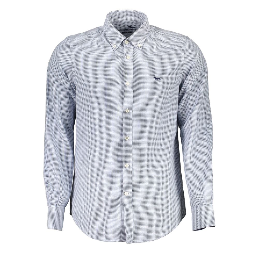 Harmont & Blaine Blue Cotton Shirt for Men